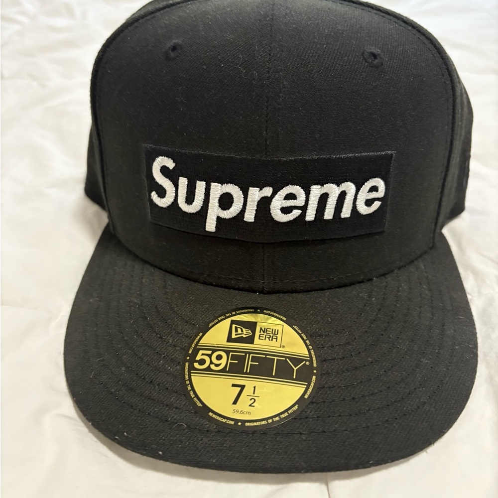 Supreme Black New Era Cap